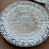 Crystal dish and bell