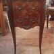 Paire de chevets style Louis XV en marqueterie