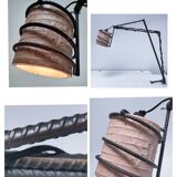 Ceramic metal design articulated lamp