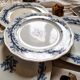 BWM&CO English dinner plates