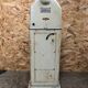 Old pharmacy scale TESTUT metal white + tray gray vintage