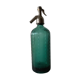 Old green siphon Lerida Spain