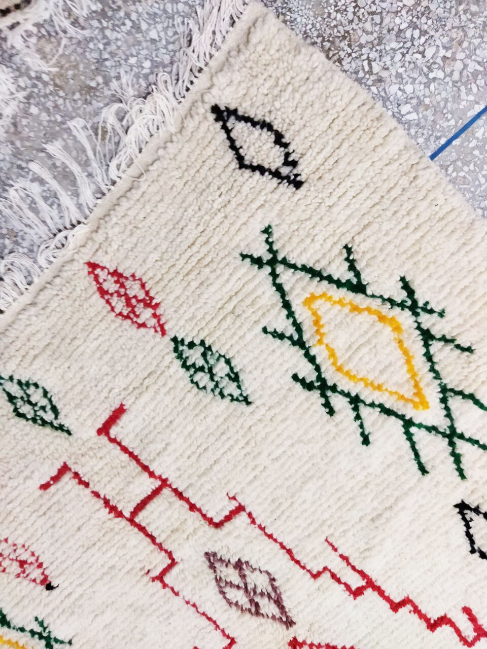 Moroccan berber carpet 246x150cm