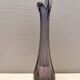 Purple/transperent Beak vase in mouth-blown glass of high quality. Danish design