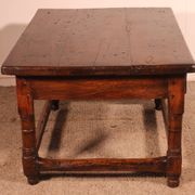 Spanish Walnut Coffee Table, Late 16th Century