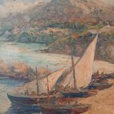 Huile sur toile ancienne Signée ZAWACKI