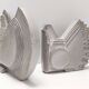 Glazed Ceramic Decorative Pair of Chicken by Alessio Tasca, Italy