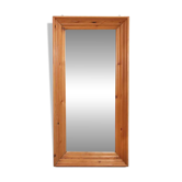 Large vintage pine mirror