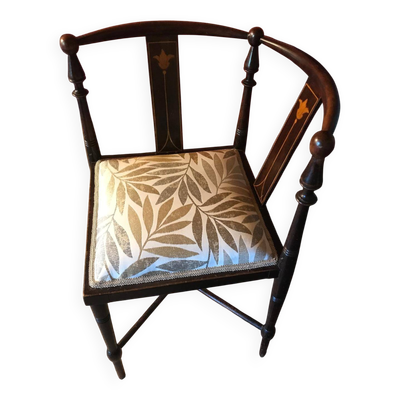 Chaise d'angle fin XIXe-début XXe