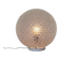 Big Design mid century glass Table Lamp, 1980s - Czechoslovakia