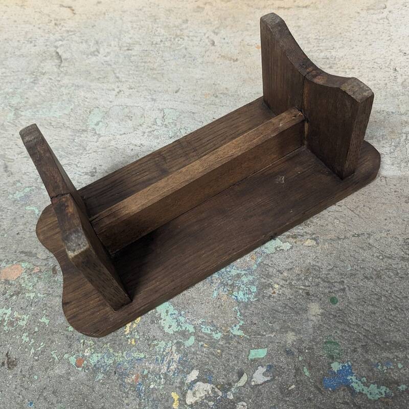 Small wooden stool / footrest