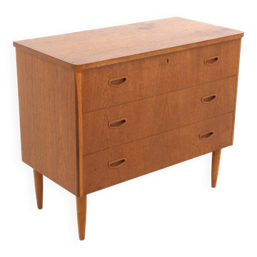 Scandinavian teak chest of drawers, Sweden, 1960