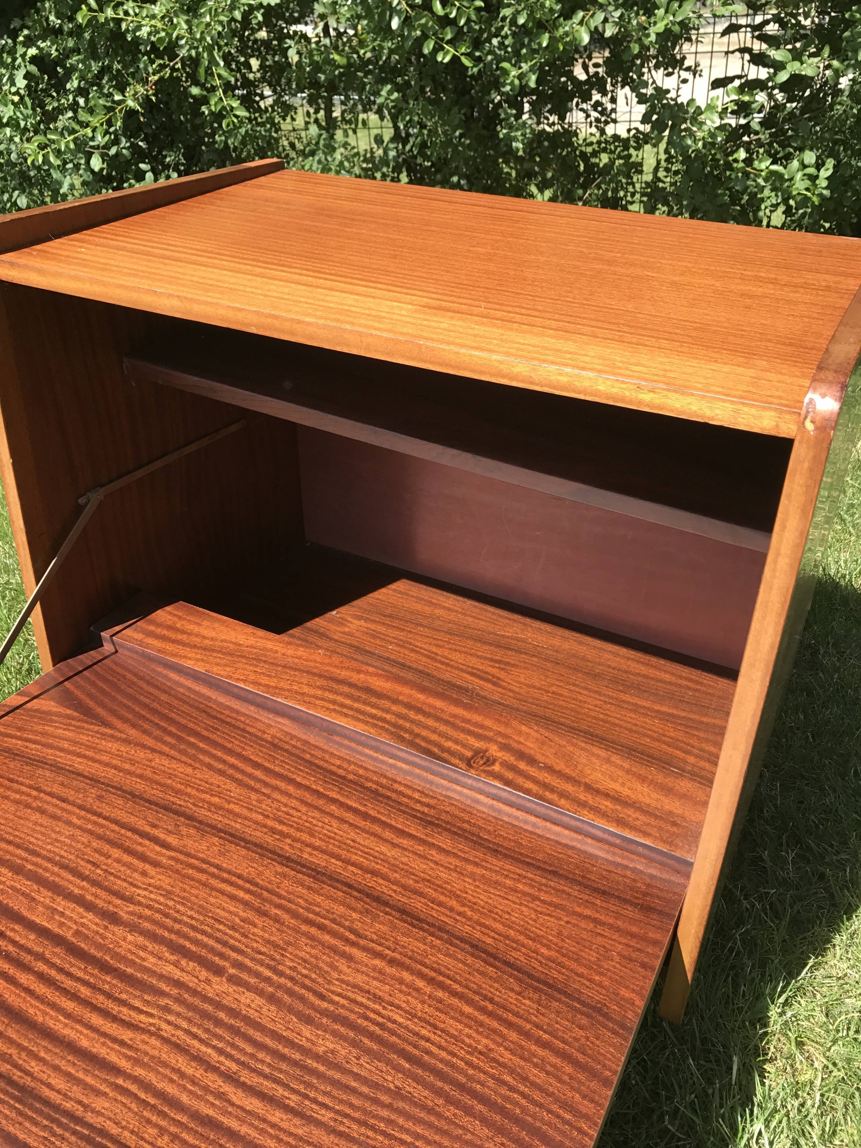 Vintage mahogany bar