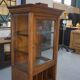 Solid oak doctor's cabinet, 1900s