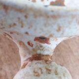 Sauceboat, fondue pot signed Gustave Tiffoche, Saint-Nazaire, 1975