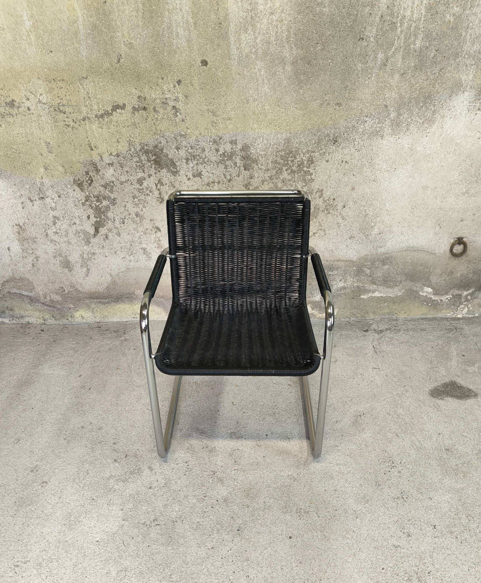 Chaise Bauhaus cantilever vintage