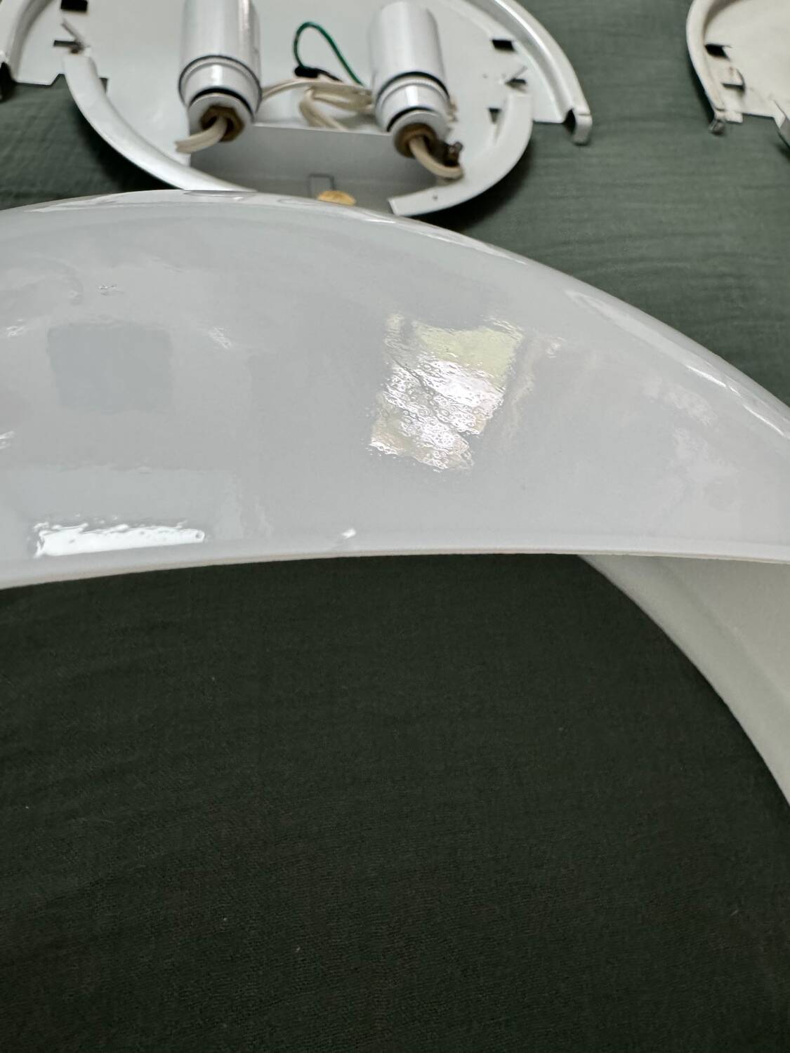 Applique vintage en verre de Murano de Vico Magistretti pour Artemide / Mania / Space Age