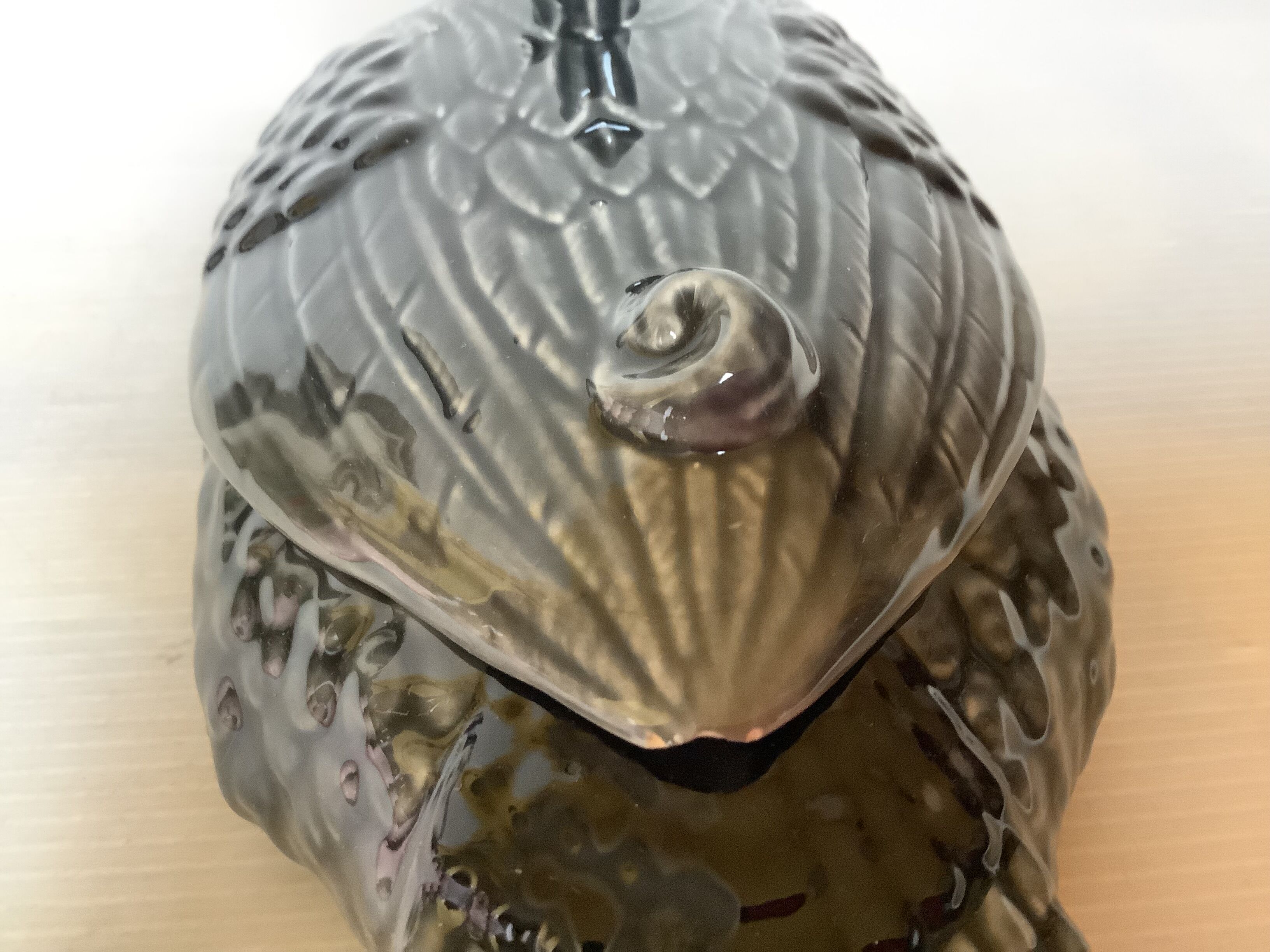 Ceramic duck catchall