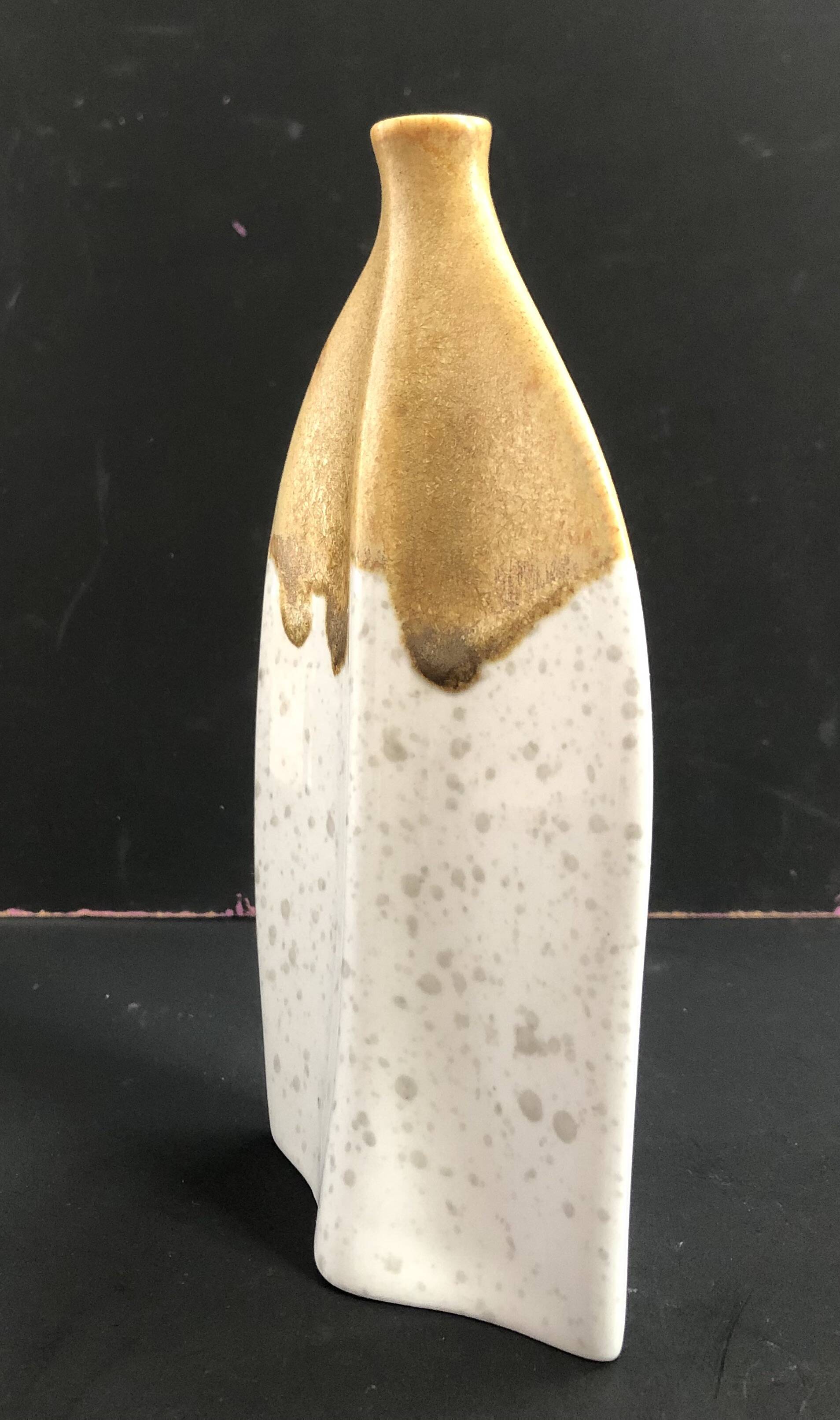 Modern sgrafo vase by Peter Müller, Germany