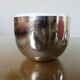 Silver metal "apple" ice bucket 60s