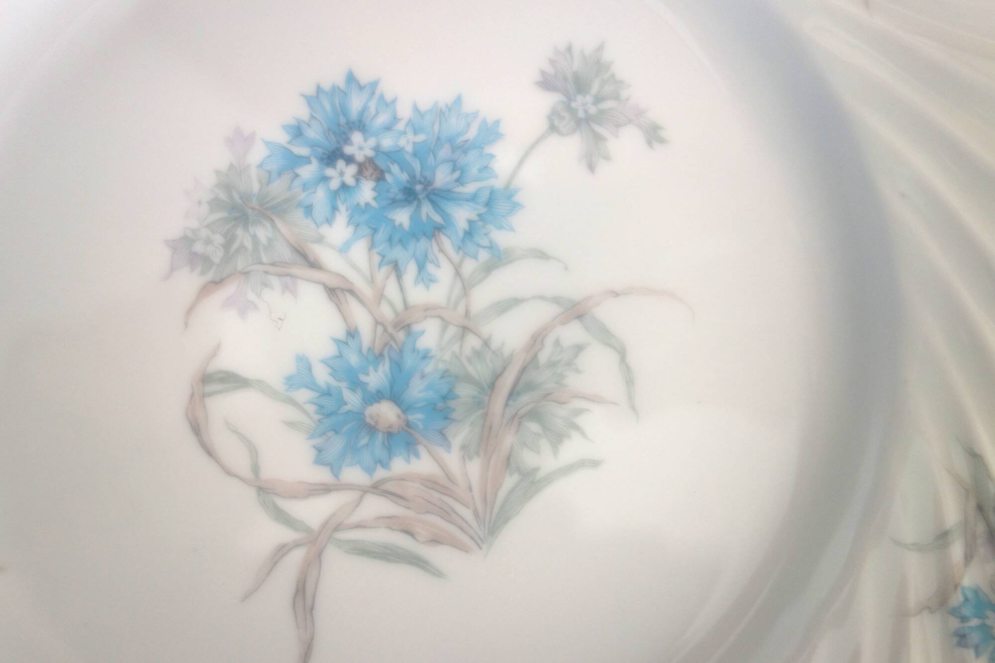 Dessert service for 12 "Bergère", Haviland Limoges