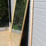 Rectangular gold mirror 1615mm