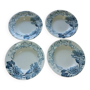 Assiettes creuses Vintage - longwy