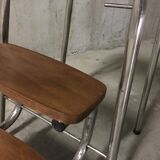 Stool foot step in 70s formica