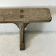 Old farm bench