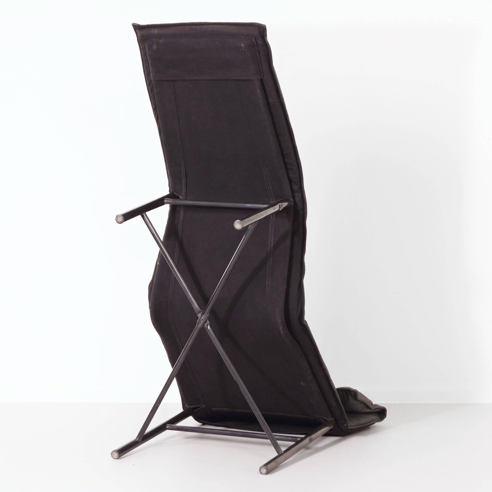 Chaise Longue SKYE by T. Bjorklund for Ikea, 1980s – Green Leather