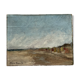 Maurice Bonin. Seaside 1951. Oil on panel 35 x 27cm
