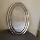 Plat de service inox