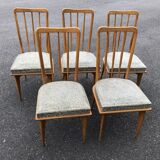 5 chaises Charles Ramos