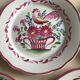 8 assiettes anciennes en faïence d’Art Clamecy décorée main