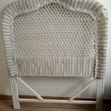 Rattan headboard