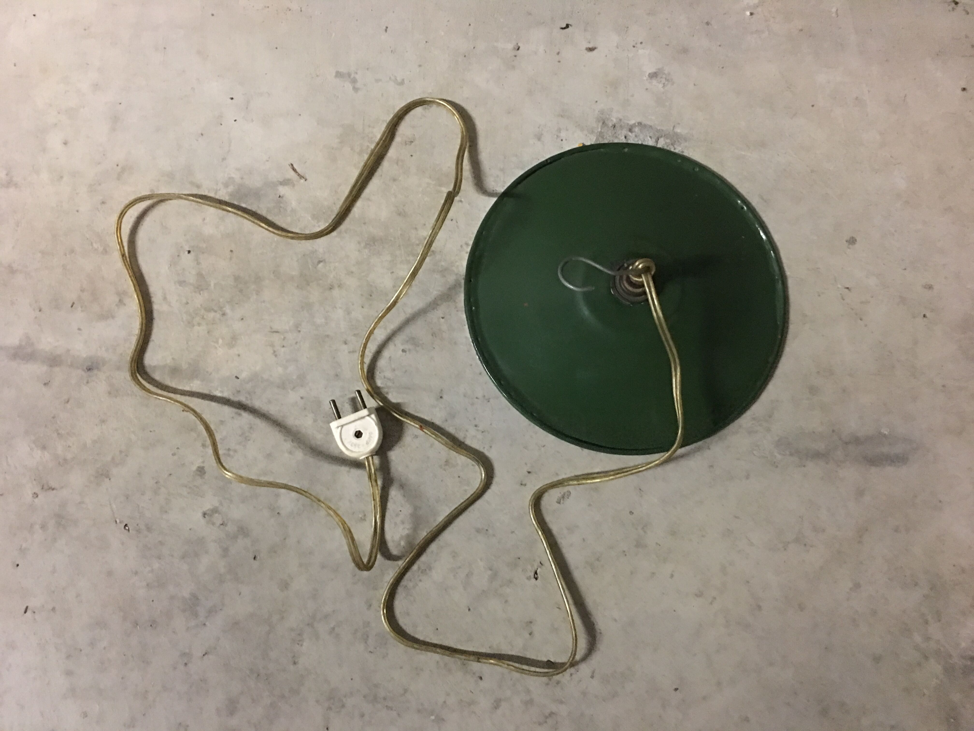 Hanging lamp bowl 50 years