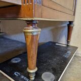 Mahogany commode with mahogany veneer from the Louis XVI period - late 18th century.