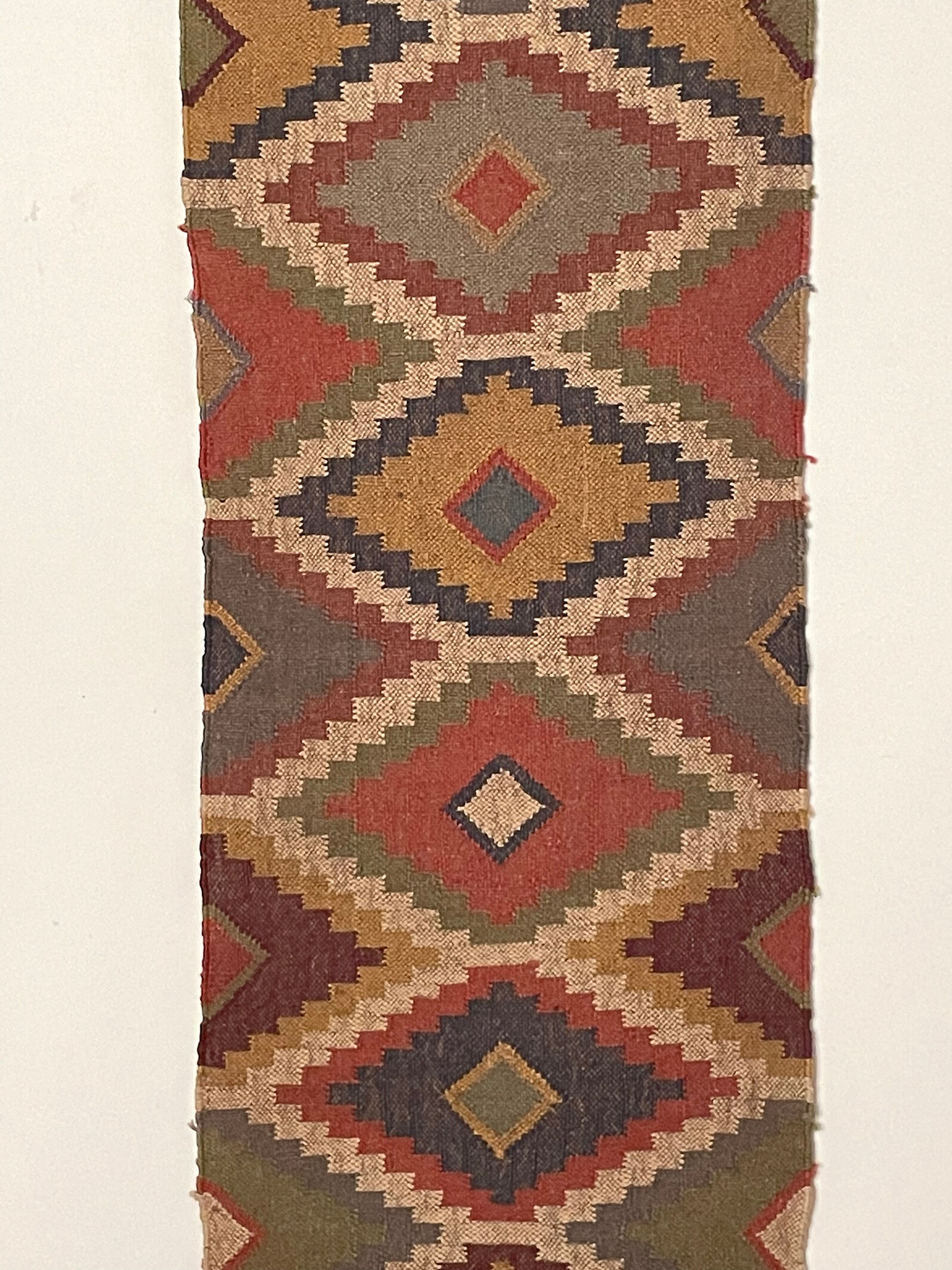 2 x 6 jute handwoven kilim runner rug, carpet runner.