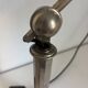 Vintage 1930 Pirouett Art Deco black opaline lamp - 45 cm