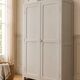Vintage Parisian wardrobe enhanced in pearl grey.