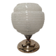 Art Deco bedside or ambient lamp in glass from Clichy, France, circa 1920.