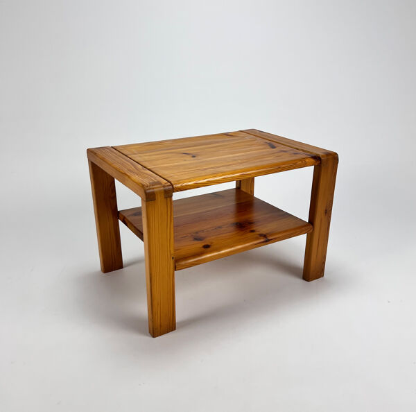 Tabouret ou table d’appoint Maison Regain Pine, 1970