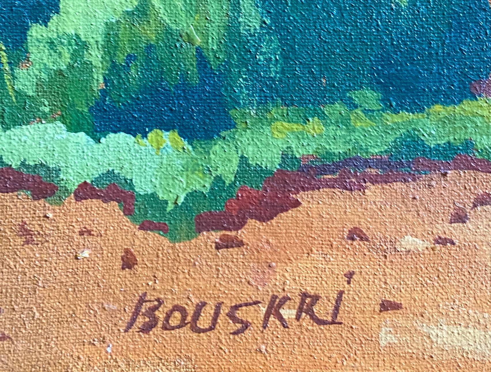 Painting HST Rachid Bouskri artist from Tinjdad (Morocco) Orientalist