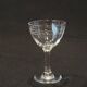 5 Old Small Liqueur Glasses In Engraved Baccarat Crystal