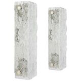 Frosted Glass Vanity Wall Sconce by Kaiser, Germany, 1970s