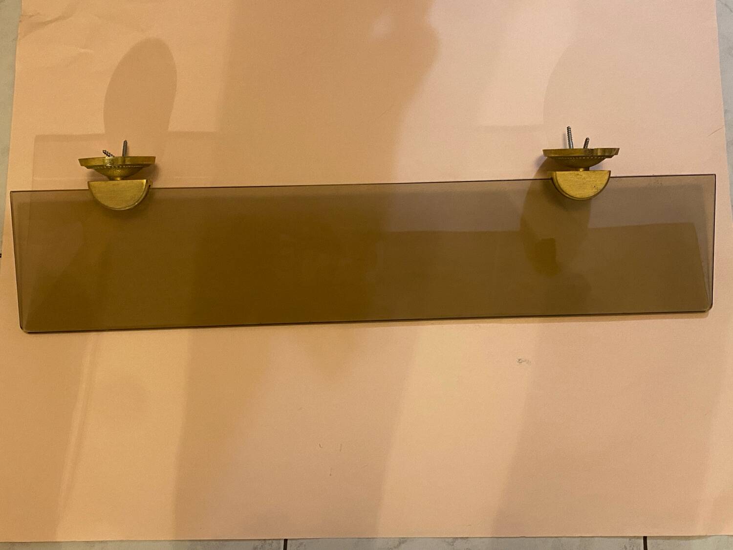 Miroir de salle de bain étagère et lampes