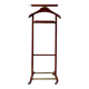 Reguitti valet on casters in dark wood