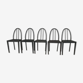 5 chairs, Potez, Bauhaus, France