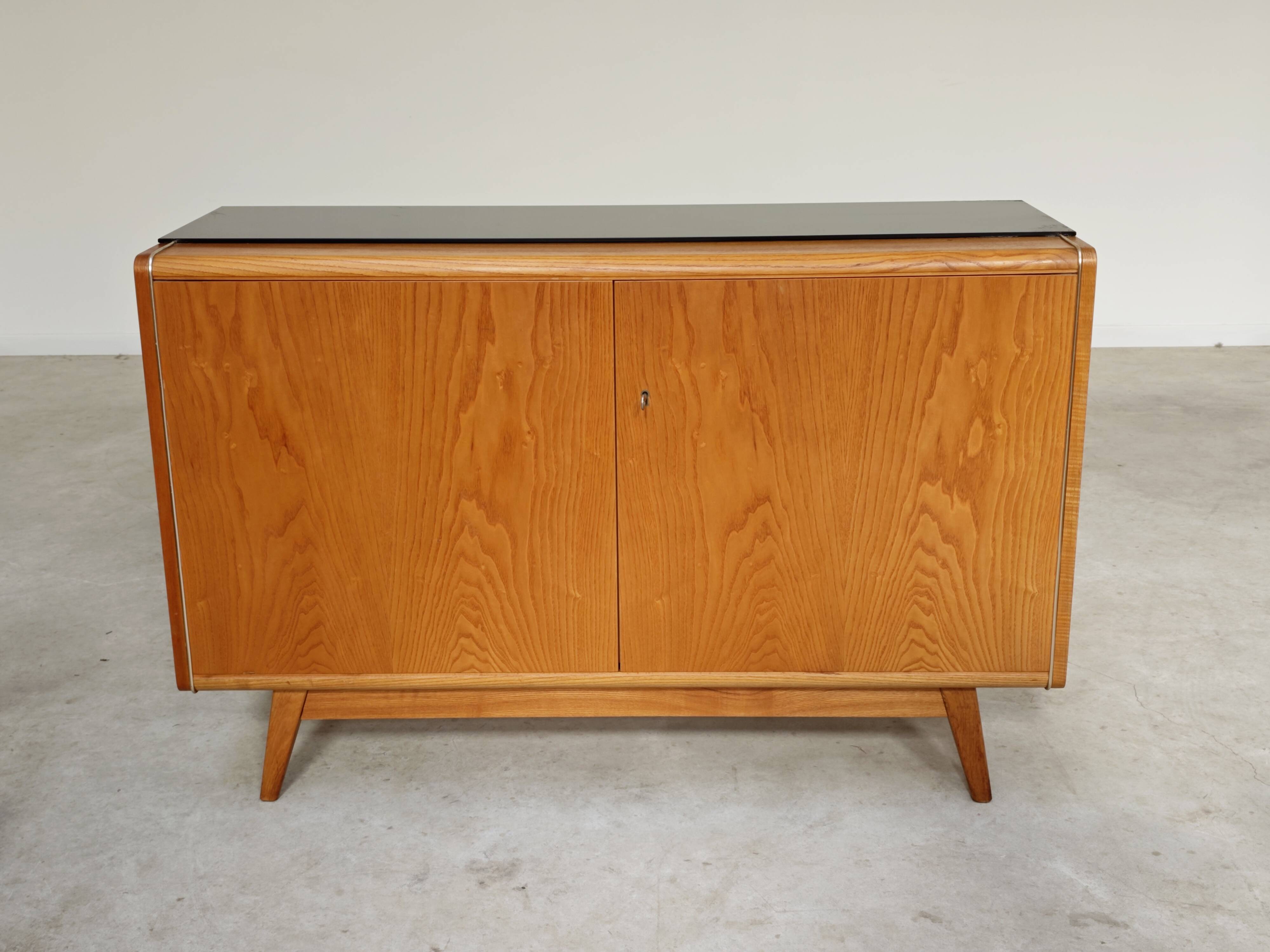 Jitona U-369 low sideboard by Bohumil Landsman and Hubert Nepozitek 1960