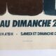 Original color poster Les peintres du Mantois, 1985